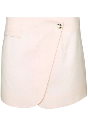 Coperni tailored wrap miniskirt - Pink