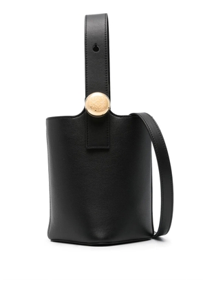 LOEWE mini Pebble bucket bag - Black
