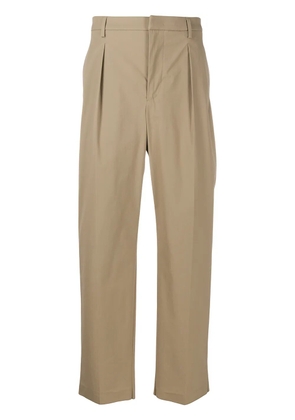 Valentino Garavani darted straight-leg trousers - Neutrals