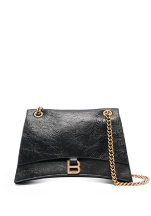 Balenciaga medium Crush chain-strap shoulder bag - Black