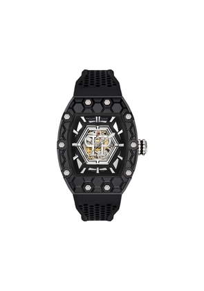 Philipp Plein Crypto King Hexagon Noir Samurai 55mm - Black