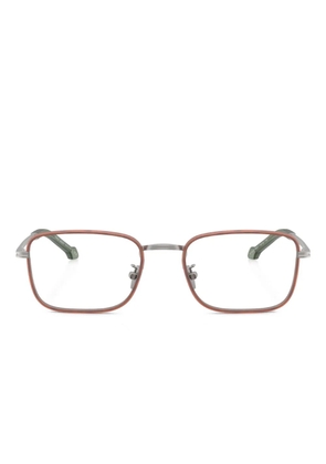 Giorgio Armani rectangle-frame glasses - Grey