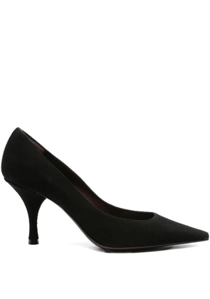 Roberto Festa 80mm pointed-toe suede pumps - Black