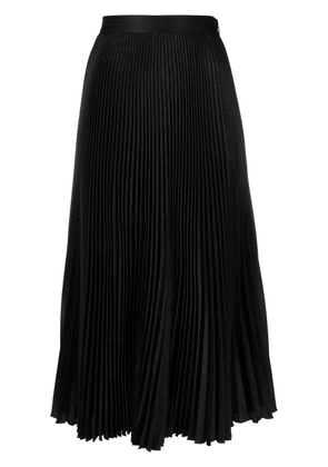 Prada high-waisted pleated skirt - Black