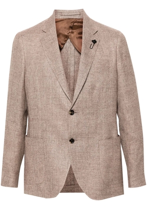 Lardini Special single-breasted blazer - Neutrals