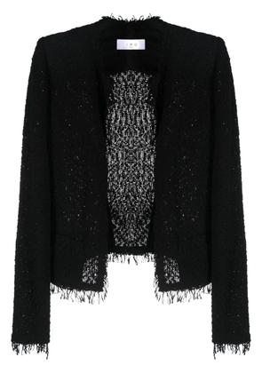 IRO Shavani fringed cotton jacket - Black