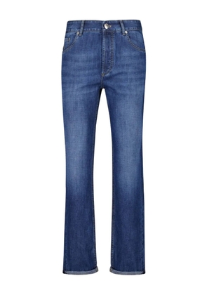 Brunello Cucinelli straight-leg jeans - Blue