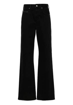 Gucci mid-rise straight-leg jeans - Black