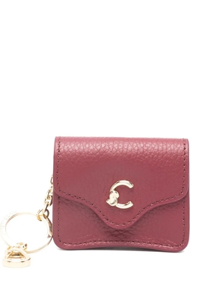 Coccinelle flap-closure cardholder - Red