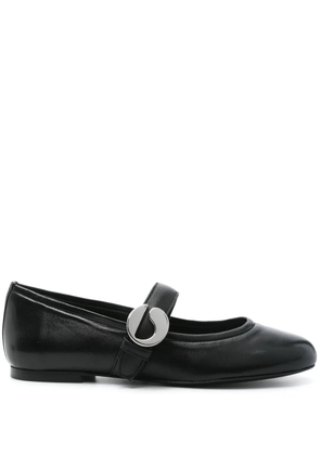 Coperni leather ballet flats - Black