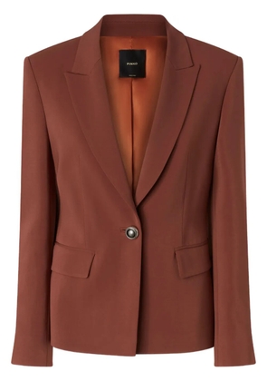 PINKO single-breasted blazer - Orange