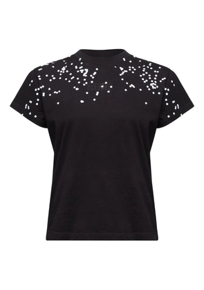 MM6 Maison Margiela printed short-sleeve T-shirt - Black