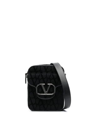 Valentino Garavani Locò Toile Iconographe crossbody bag - Black