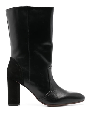 Chie Mihara Ebita 75mm leather boots - Black