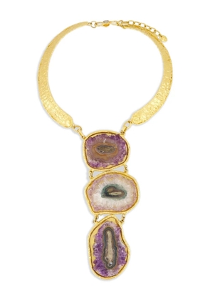 Sylvia Toledano One-of-a-Kind amethyst necklace - Gold