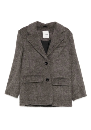 ULI SCHNEIDER flap-pocket blazer - Grey