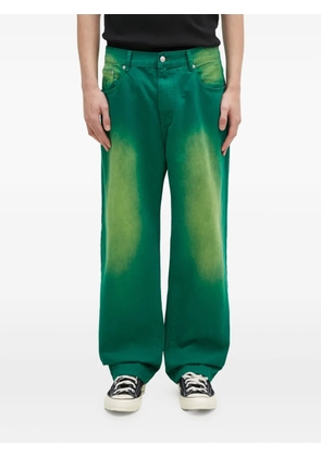 Billionaire Boys Club garment-dyed jeans - Green