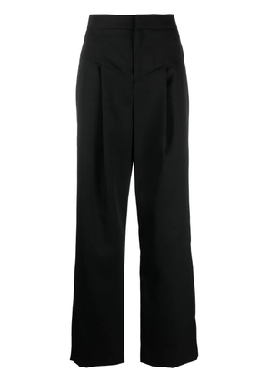 ISABEL MARANT Staya wool trousers - Black