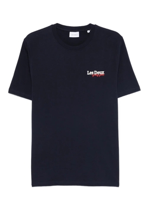 Les Deux Racing organic cotton T-shirt - Blue