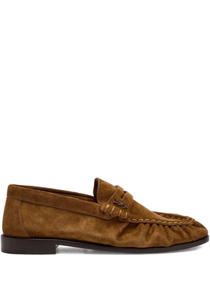 Saint Laurent Le loafers - Brown