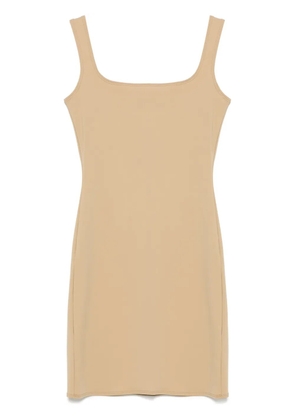 ENTIRE STUDIOS square-neck mini dress - Neutrals