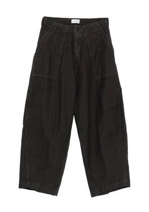 TRUE AVENUE pleated pocket trousers - Brown