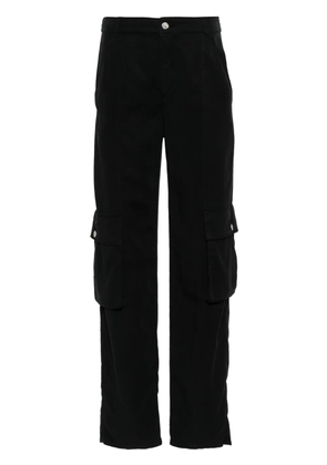 MOSCHINO JEANS straight-leg cargo trousers - Black