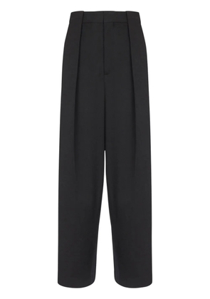 Balmain pleated grain de poudre trousers - Black