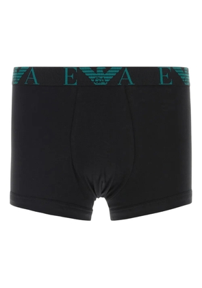 Emporio Armani logo-waistband boxers (pack of three) - Black