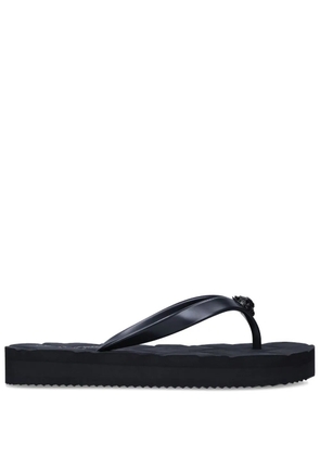 Kurt Geiger London Kensington quilted flip flops - Black