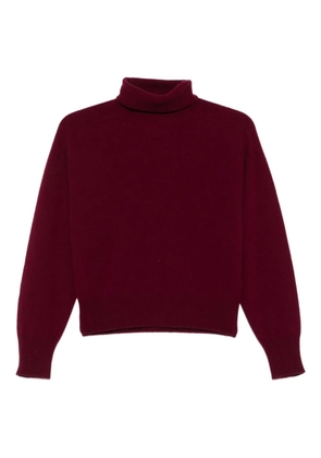 Vanisè turtleneck cashmere sweater - Red