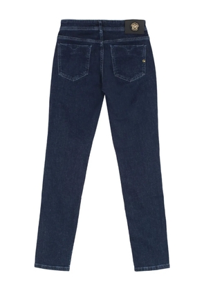 Versace Jeans Couture baroque-motif jeans - Blue