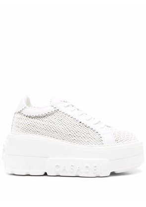 Casadei platform low-top sneakers - White