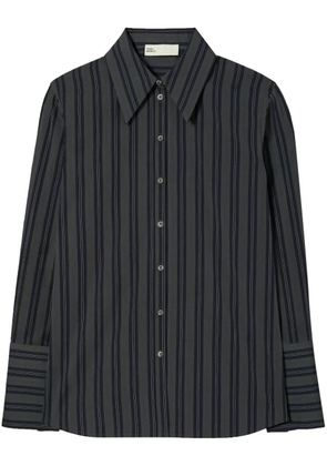 Tory Burch cuffed cotton shirt - Blue