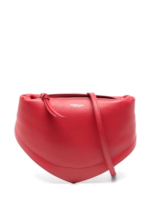 FEDERICO CINA leather shoulder bag - Red