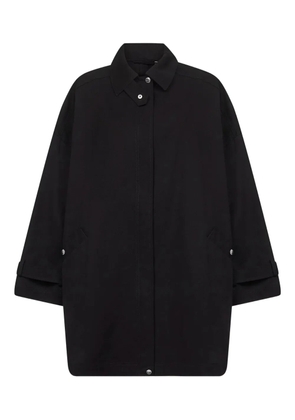 TOTEME organic cotton coat - Black