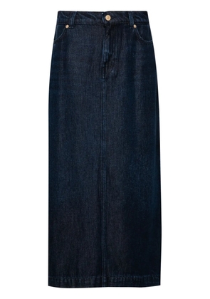 7 For All Mankind Stormy midi skirt - Blue