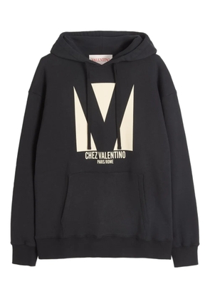 Valentino Garavani Chez-print hoodie - Black