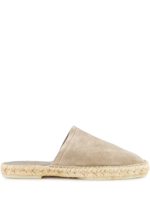 Aurélien suede slippers - Neutrals