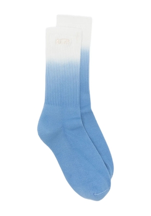 Autry tie-dye logo socks - Blue