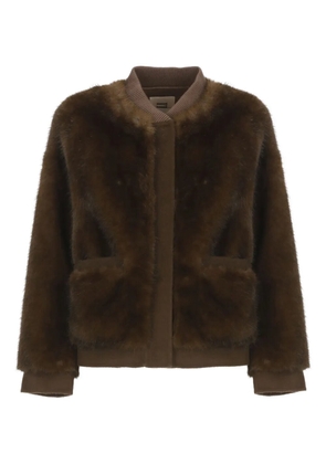 VALENTINI 1972 pocket bomber jacket - Brown