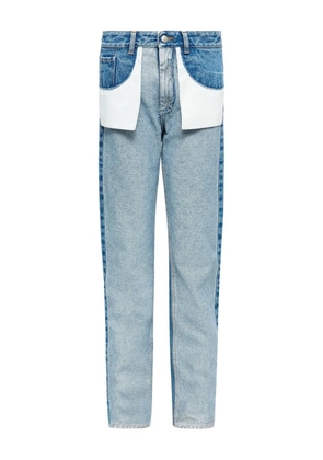 MM6 Maison Margiela inside-out seams jeans - Blue