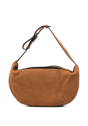 HAGS leather shoulder bag - Brown