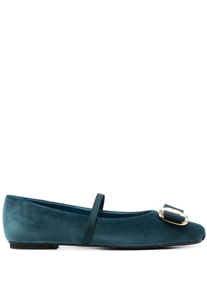 Ferragamo New Vara ballet flats - Blue