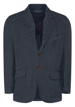 Vivienne Westwood gathered lapels blazer - Blue