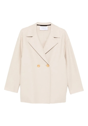 Harris Wharf London double-breasted coat - Neutrals