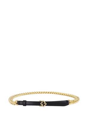 FENDI FF Diamonds chain belt - Black