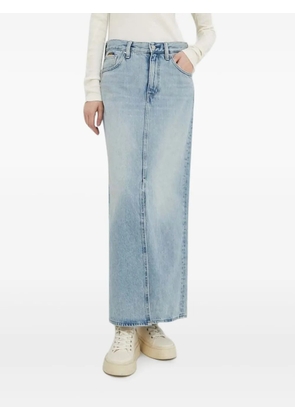 G-Star RAW five-pocket denim maxi skirt - Blue
