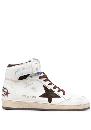Golden Goose Sky-Star high-top sneakers - White