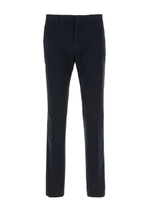 Zegna flat-front trousers - Blue